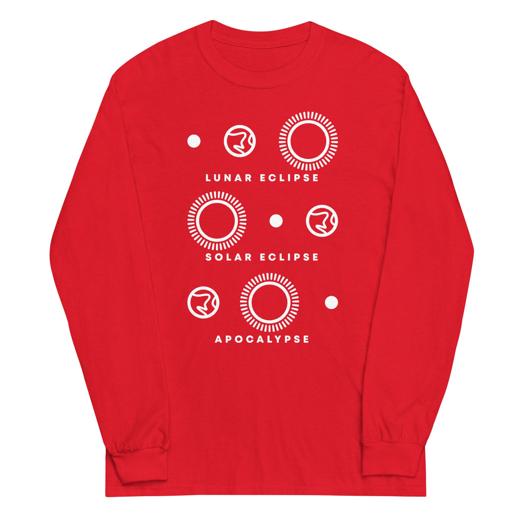 Lunar Eclipse Solar Apocalypse Unisex Long Sleeve Tee product image 1