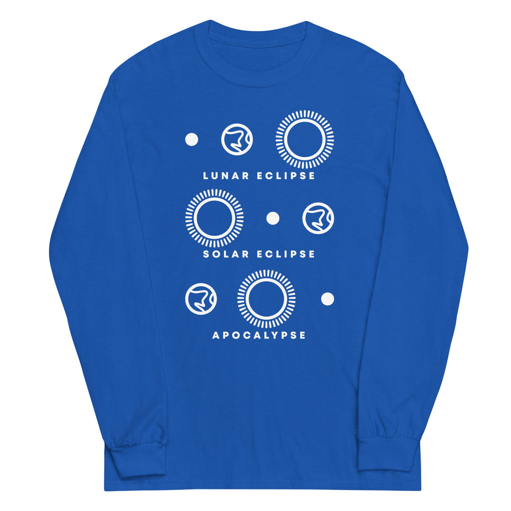 Lunar Eclipse Solar Apocalypse Unisex Long Sleeve Tee product image 5