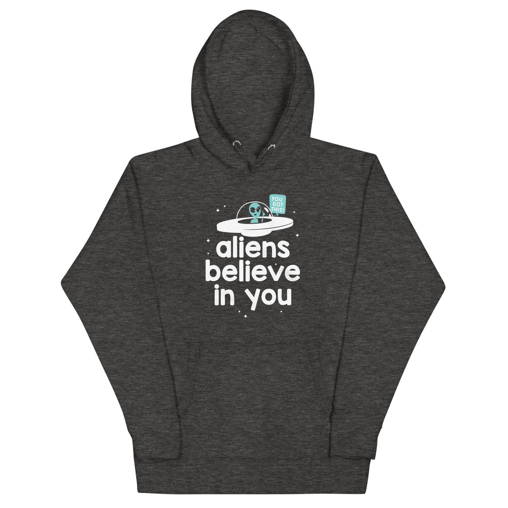 Aliens Believe In You Unisex Hoodie product image 4