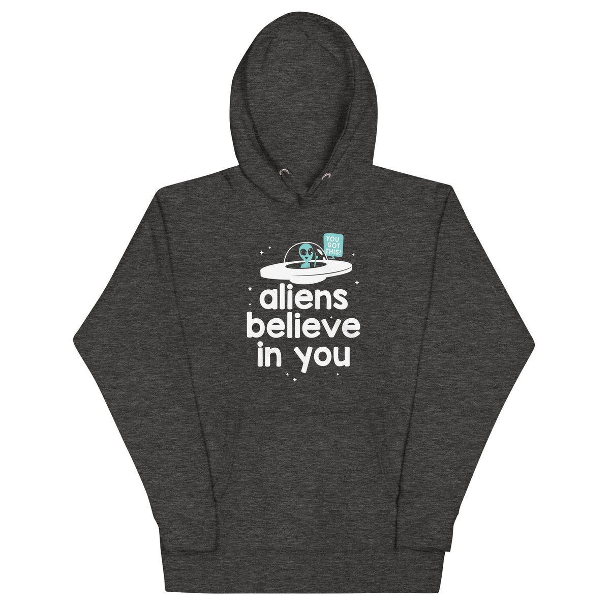 Aliens Believe In You Unisex Hoodie product image 4
