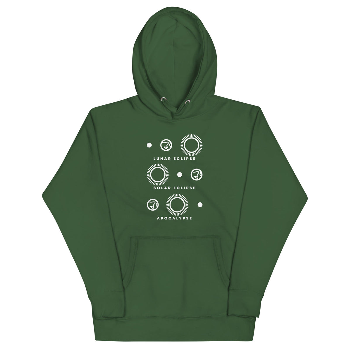 Lunar Eclipse Solar Apocalypse Unisex Hoodie product image 4