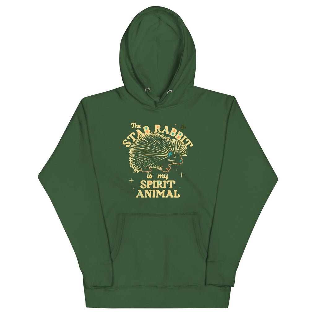 The Stab Rabbit Is My Spirit Animal Unisex Hoodie product image 6