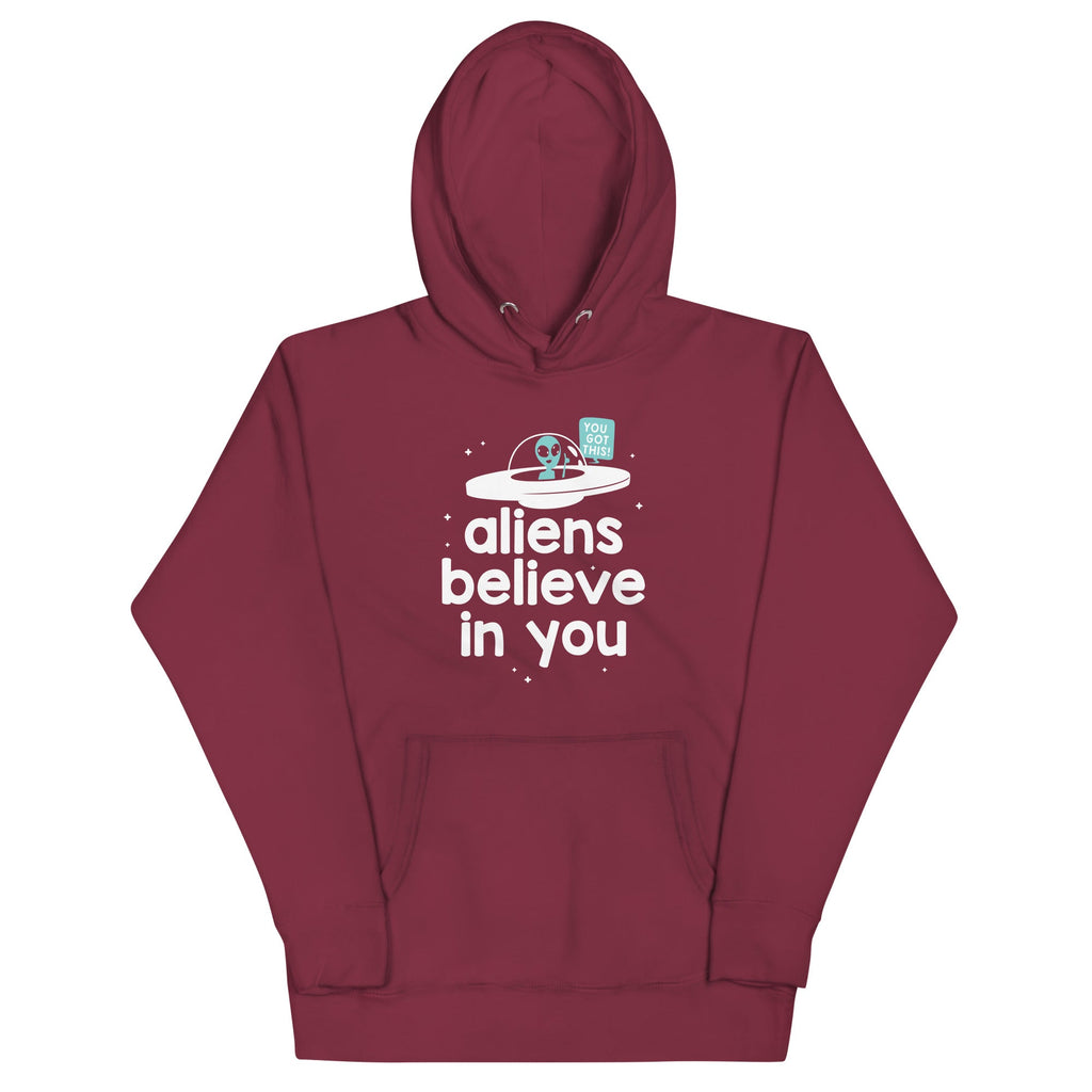 Aliens Believe In You Unisex Hoodie product image 1