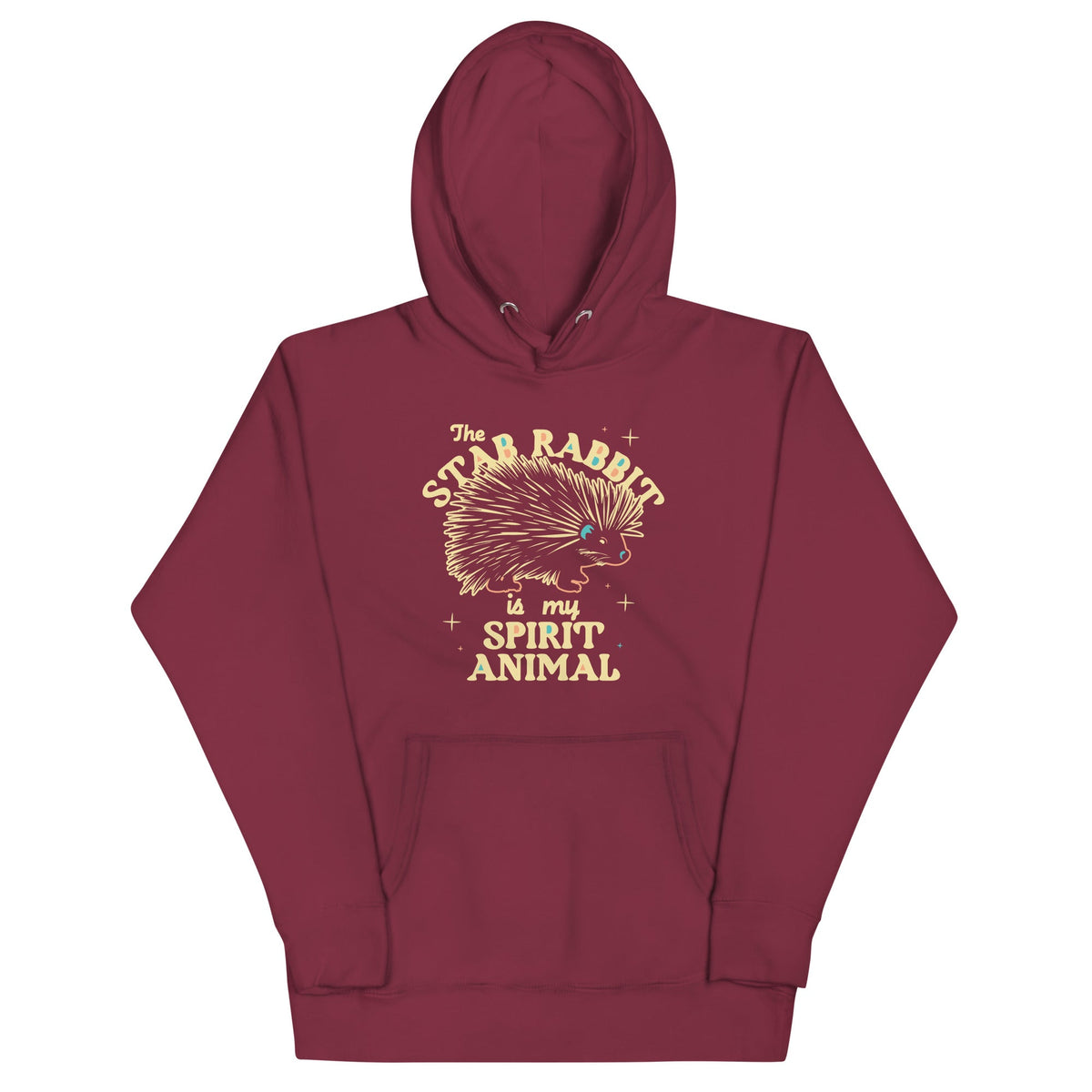 The Stab Rabbit Is My Spirit Animal Unisex Hoodie product image 4