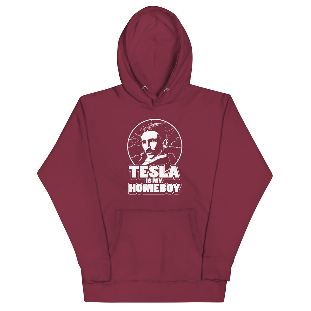 Tesla Is My Homeboy Unisex Hoodie product image 3