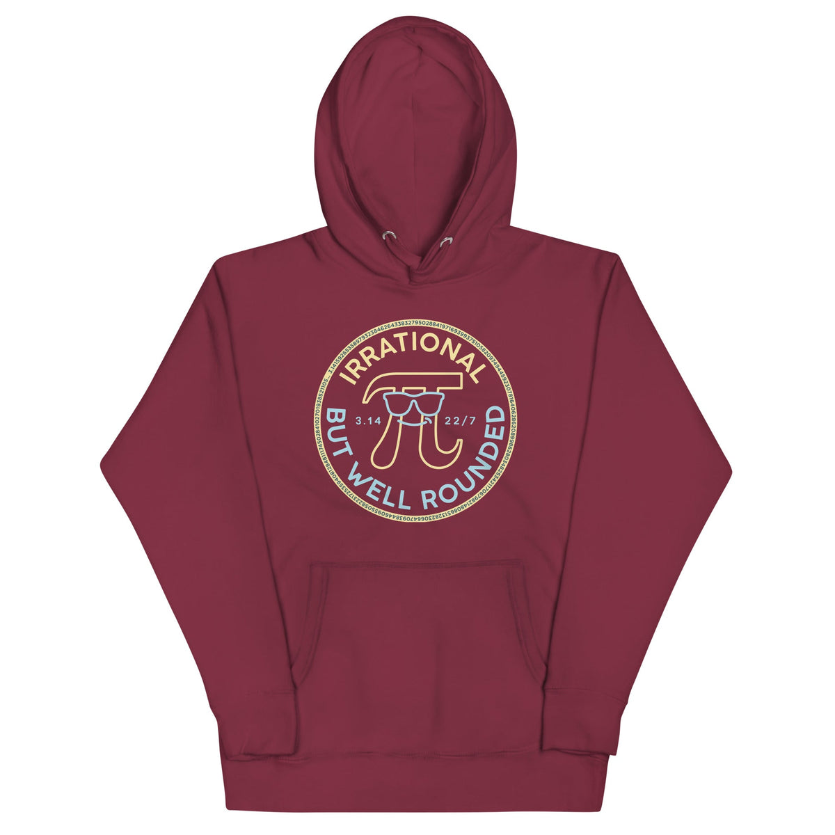 Irrational But Well Rounded Unisex Hoodie product image 3