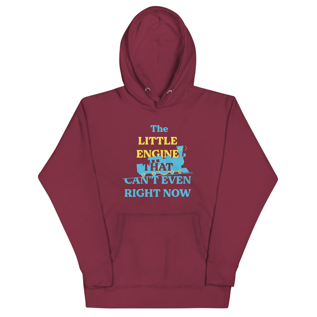 The Little Engine That Can't Even Right Now Unisex Hoodie product image 3