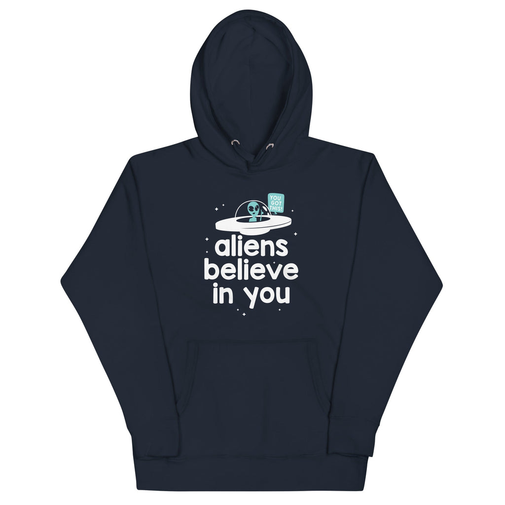 Aliens Believe In You Unisex Hoodie product image 3