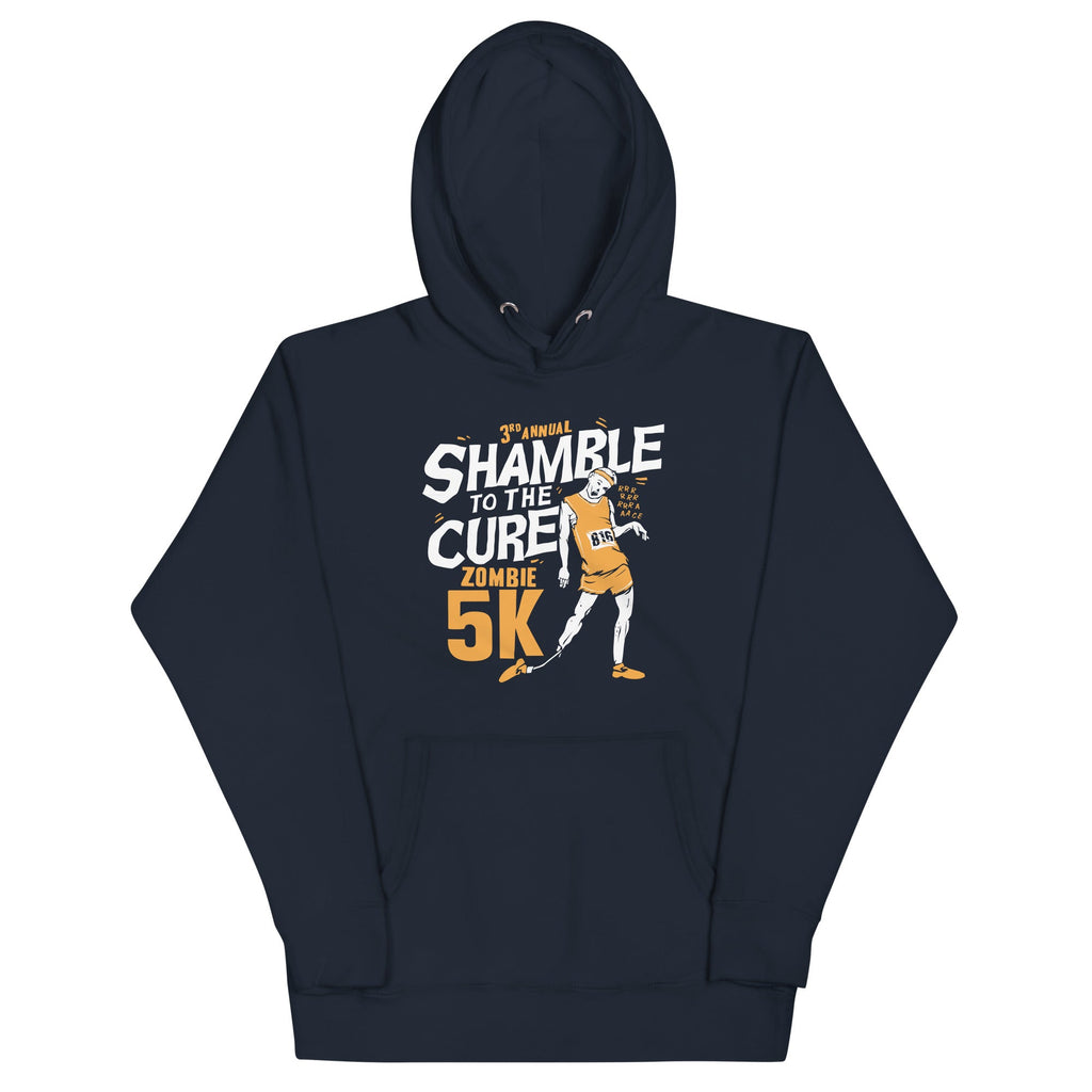 Shamble To The Cure Zombie 5K Unisex Hoodie product image 3
