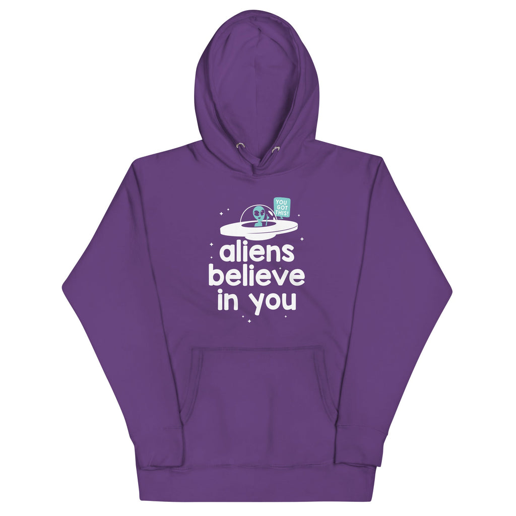 Aliens Believe In You Unisex Hoodie product image 6