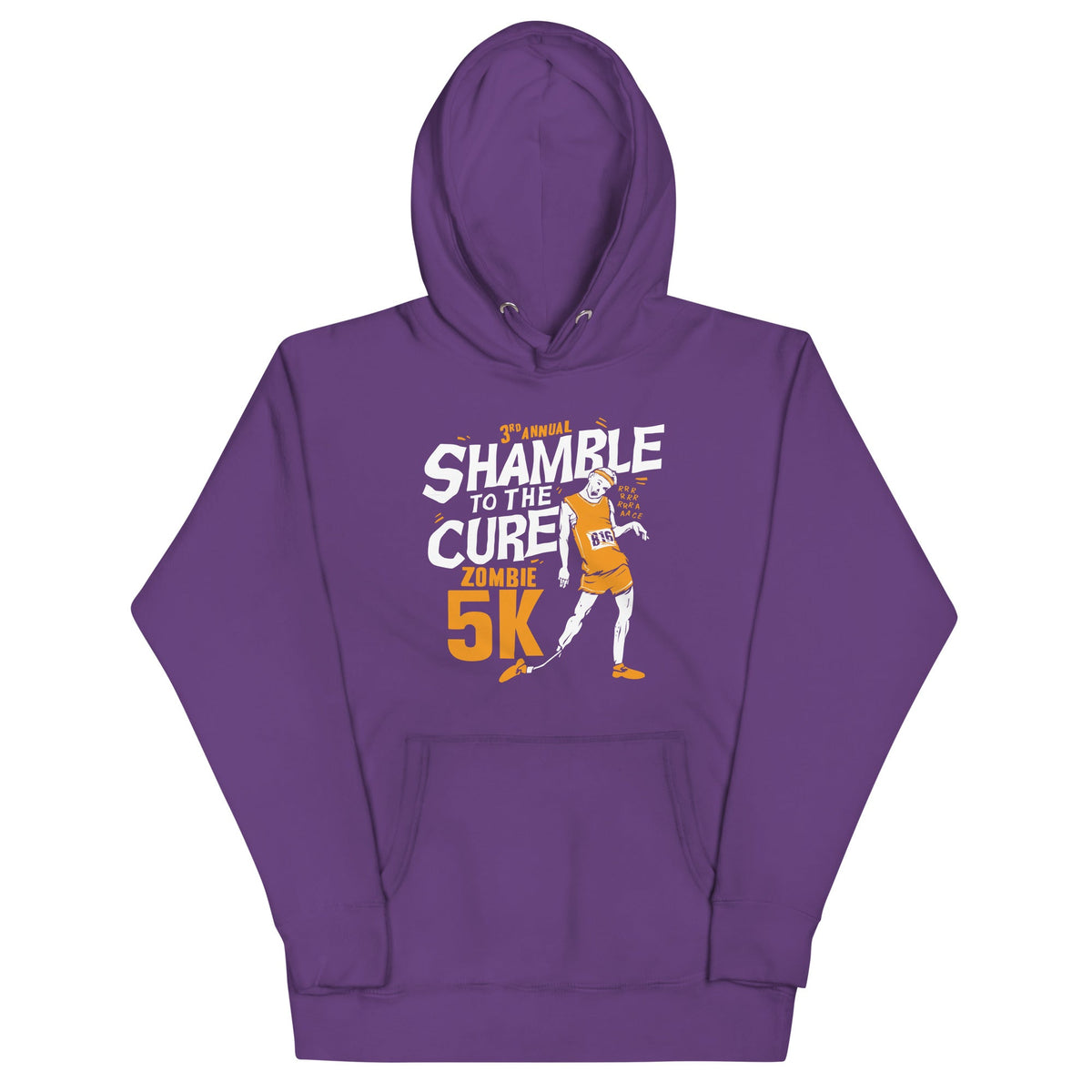 Shamble To The Cure Zombie 5K Unisex Hoodie product image 5