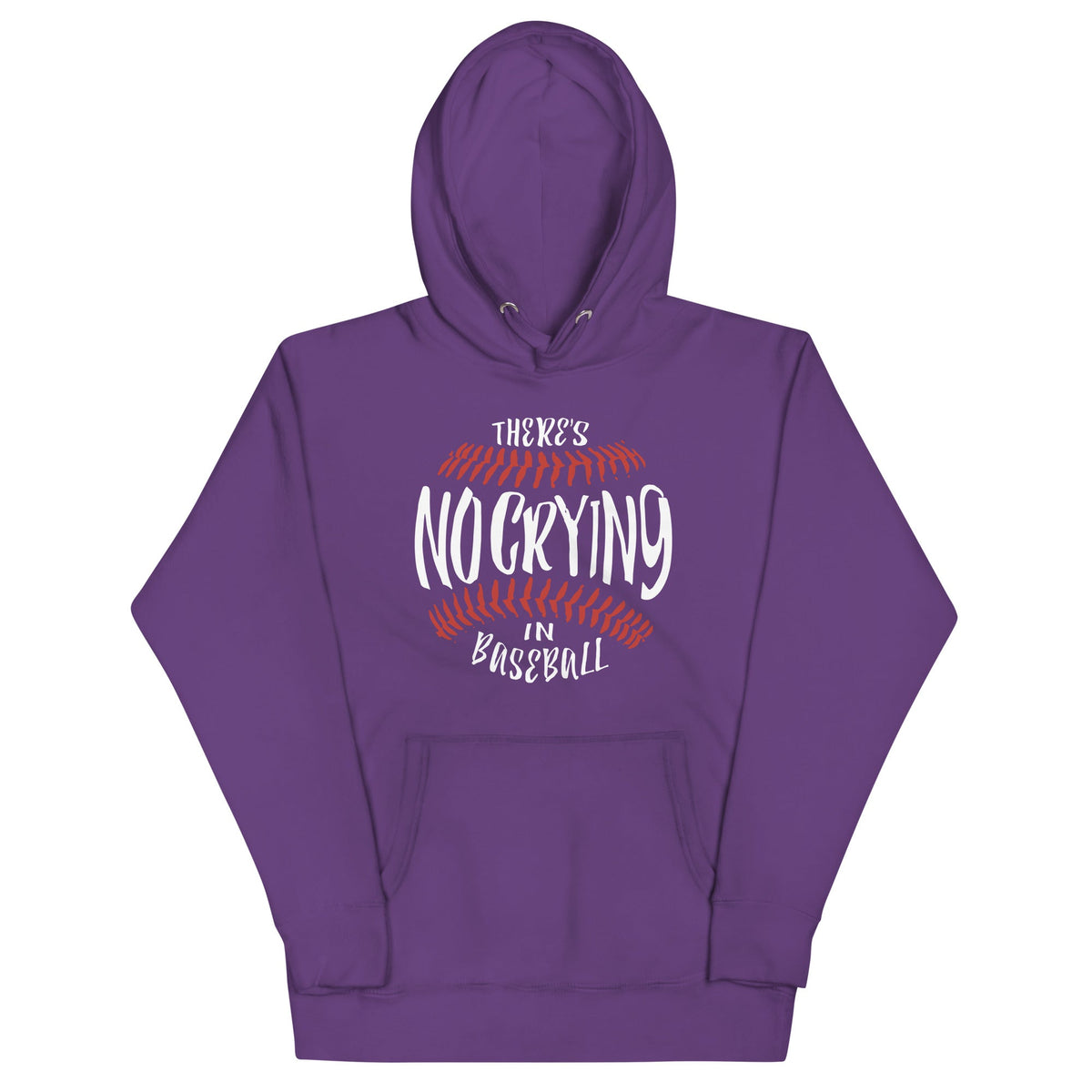 There's No Crying In Baseball Unisex Hoodie product image 5