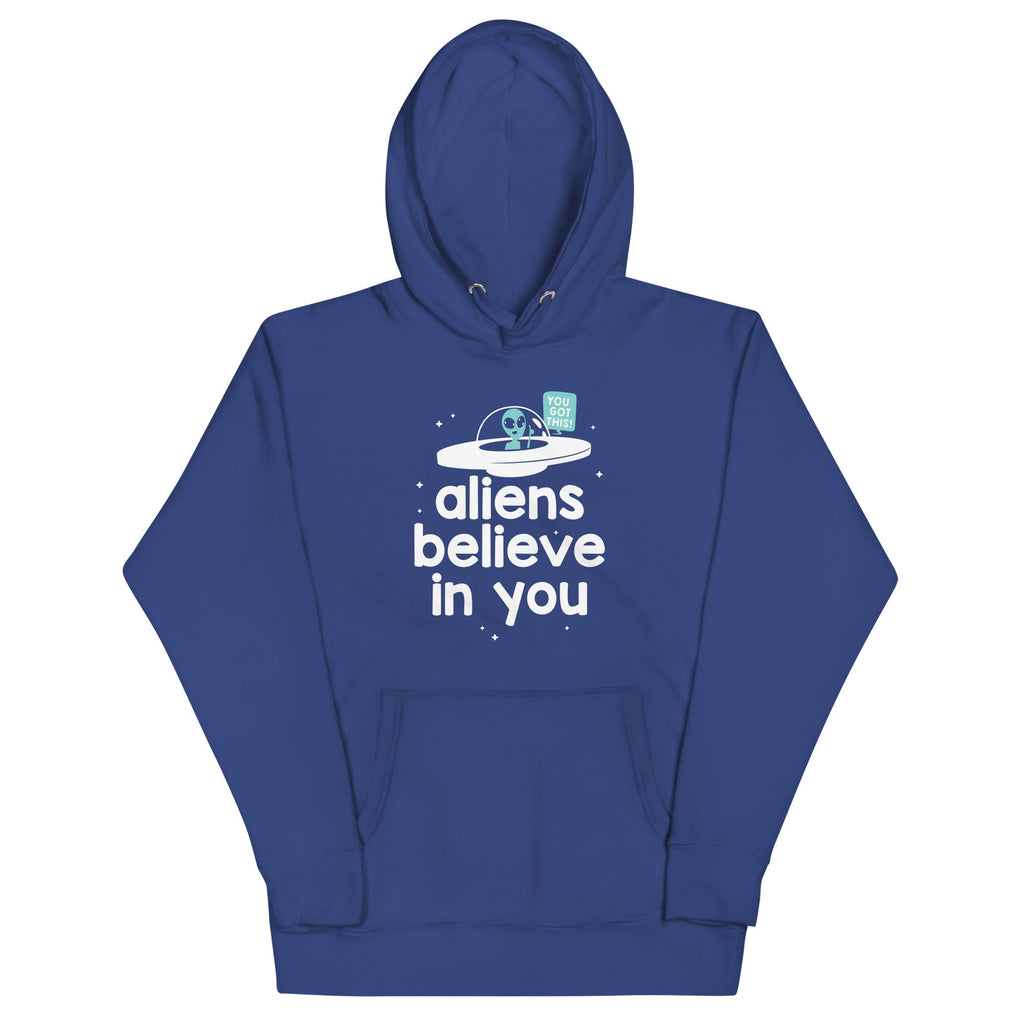 Aliens Believe In You Unisex Hoodie product image 5
