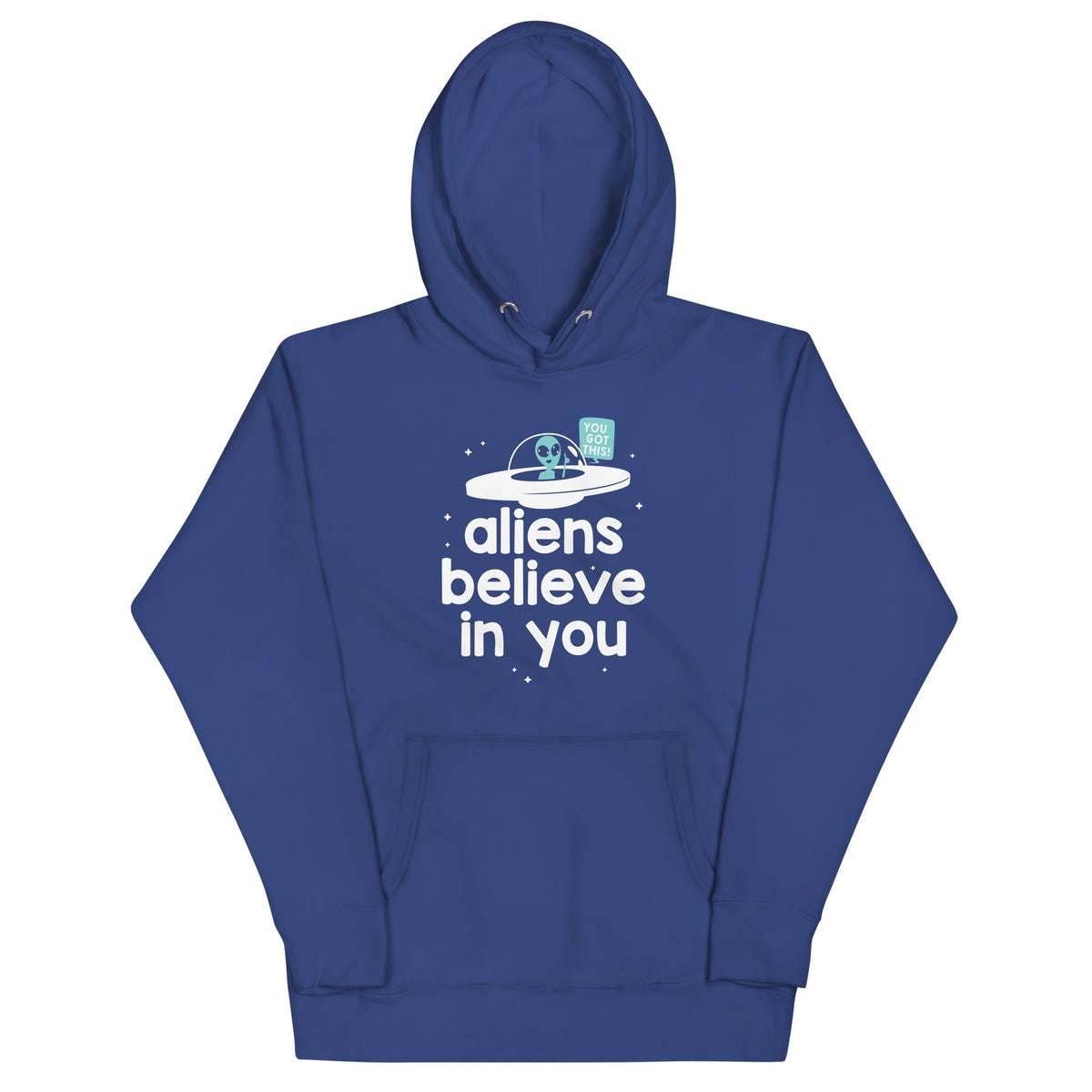 Aliens Believe In You Unisex Hoodie product image 5