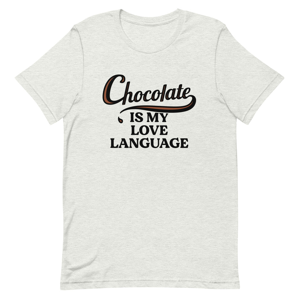 Chocolate Is My Love Language Men's Signature Tee product image 1