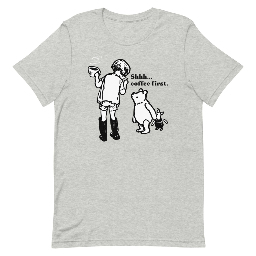 Shhh Coffee First Men's Signature Tee product image 1