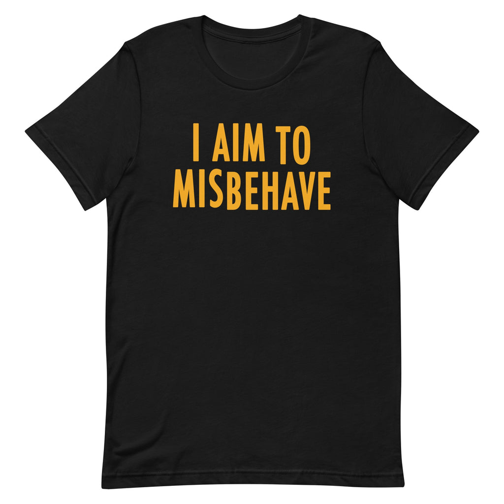 I Aim To Misbehave Men's Signature Tee product image 1
