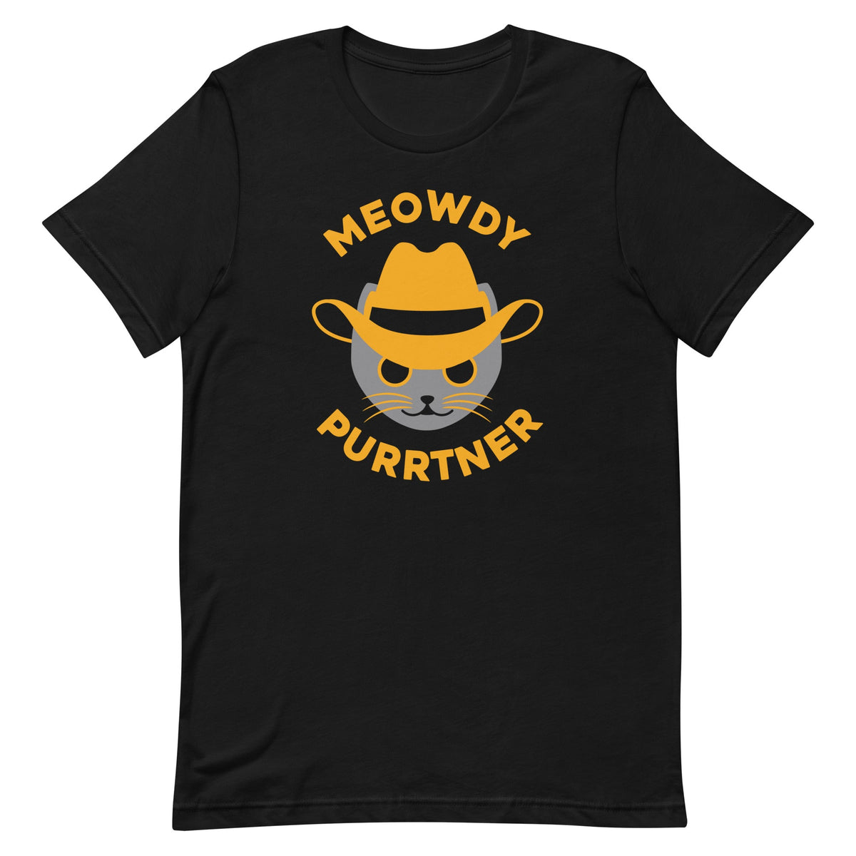 Meowdy Purrtner Men's Signature Tee product image 1