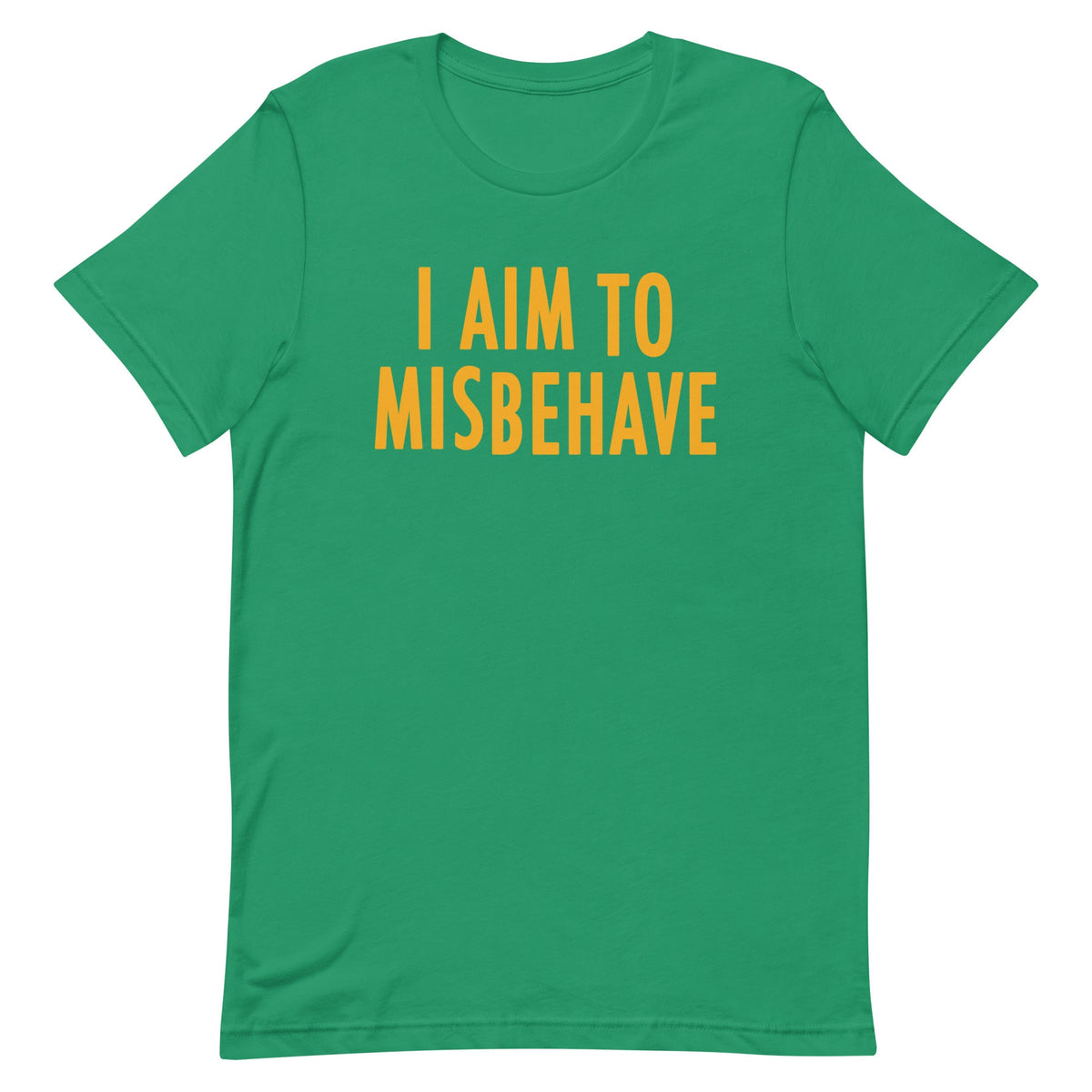 I Aim To Misbehave Men's Signature Tee product image 6