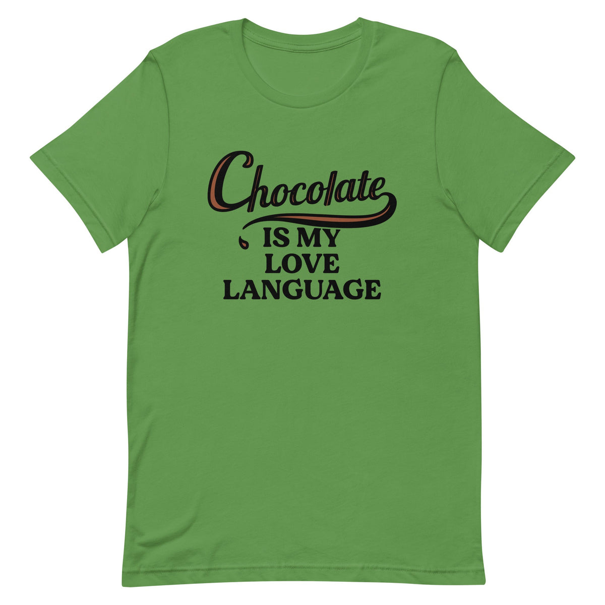 Chocolate Is My Love Language Men's Signature Tee product image 2