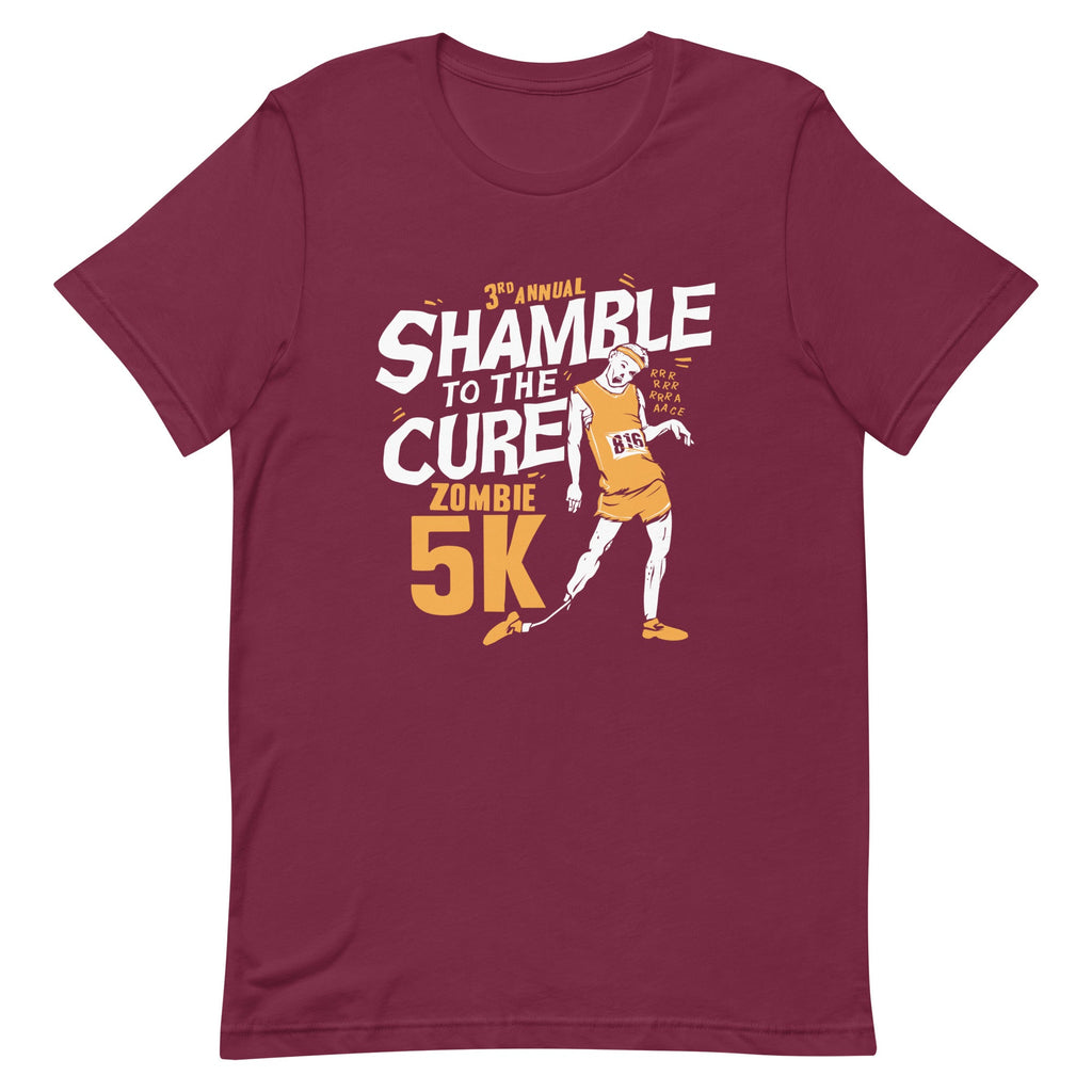 Shamble To The Cure Zombie 5K Men's Signature Tee product image 4