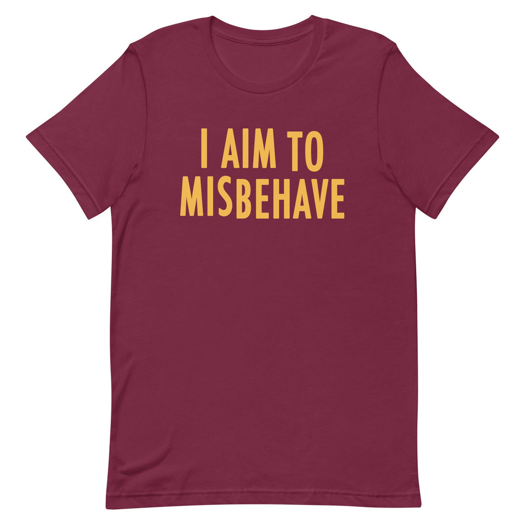 I Aim To Misbehave Men's Signature Tee product image 3
