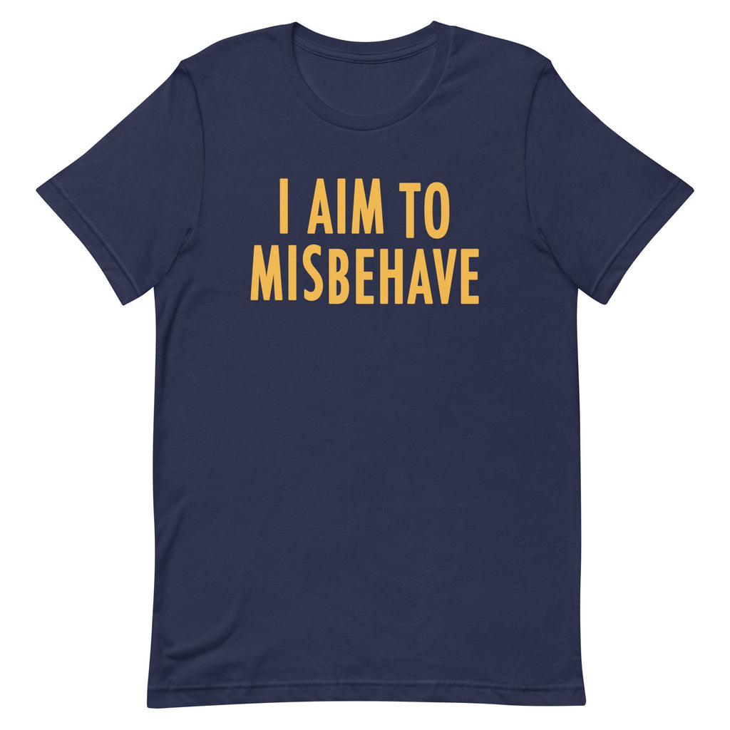 I Aim To Misbehave Men's Signature Tee product image 2