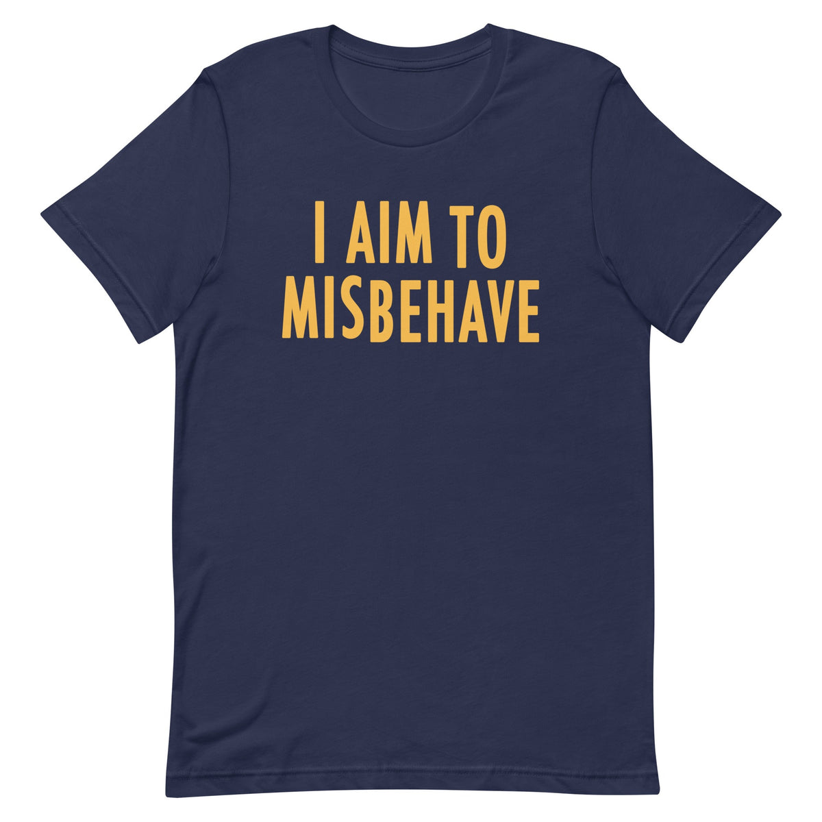 I Aim To Misbehave Men's Signature Tee product image 2