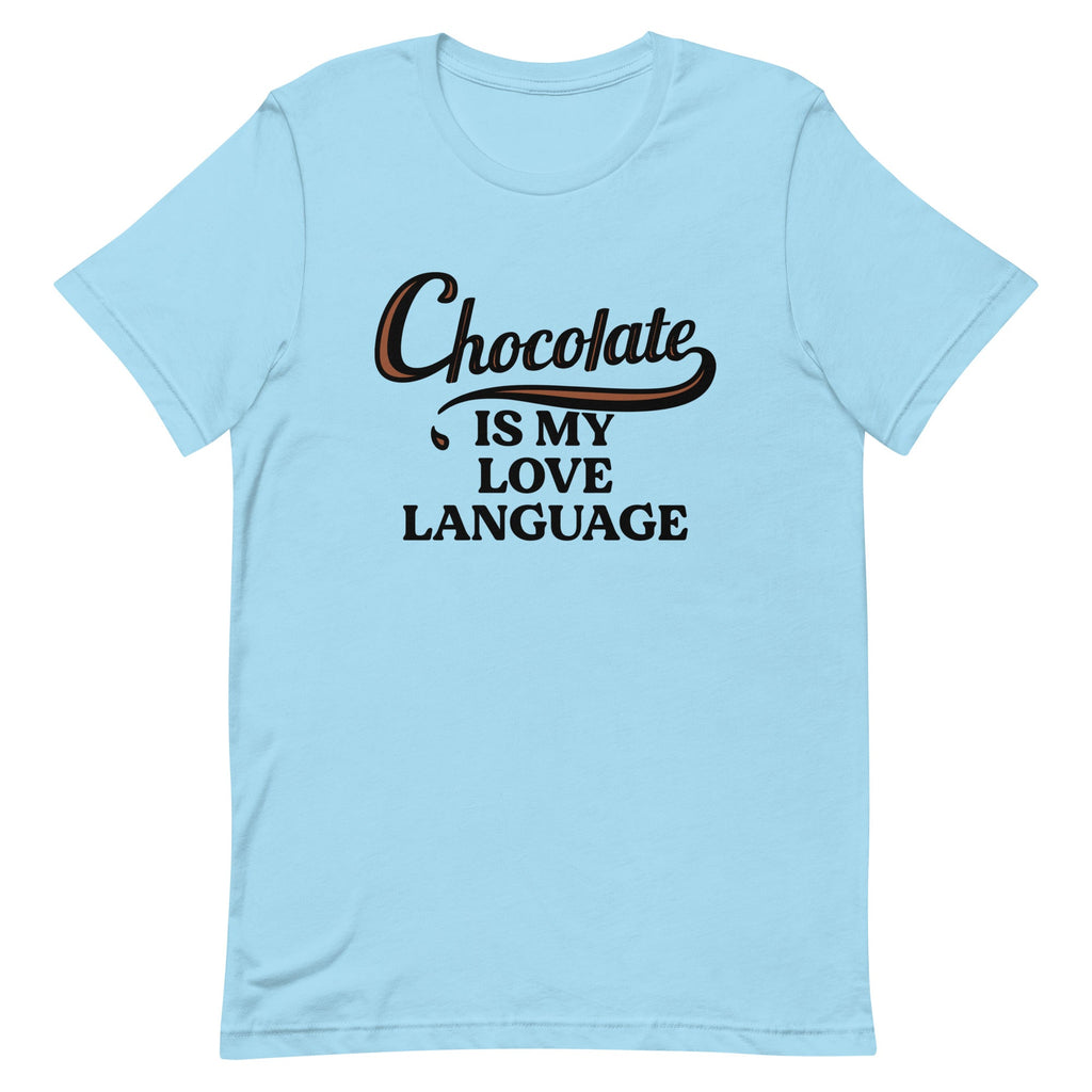 Chocolate Is My Love Language Men's Signature Tee product image 5