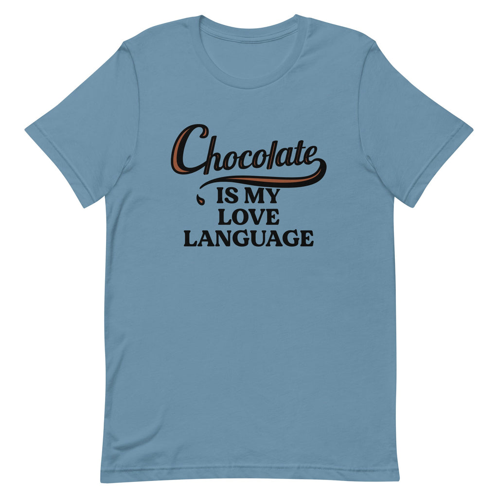 Chocolate Is My Love Language Men's Signature Tee product image 3