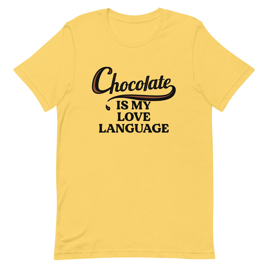 Chocolate Is My Love Language Men's Signature Tee product image 6
