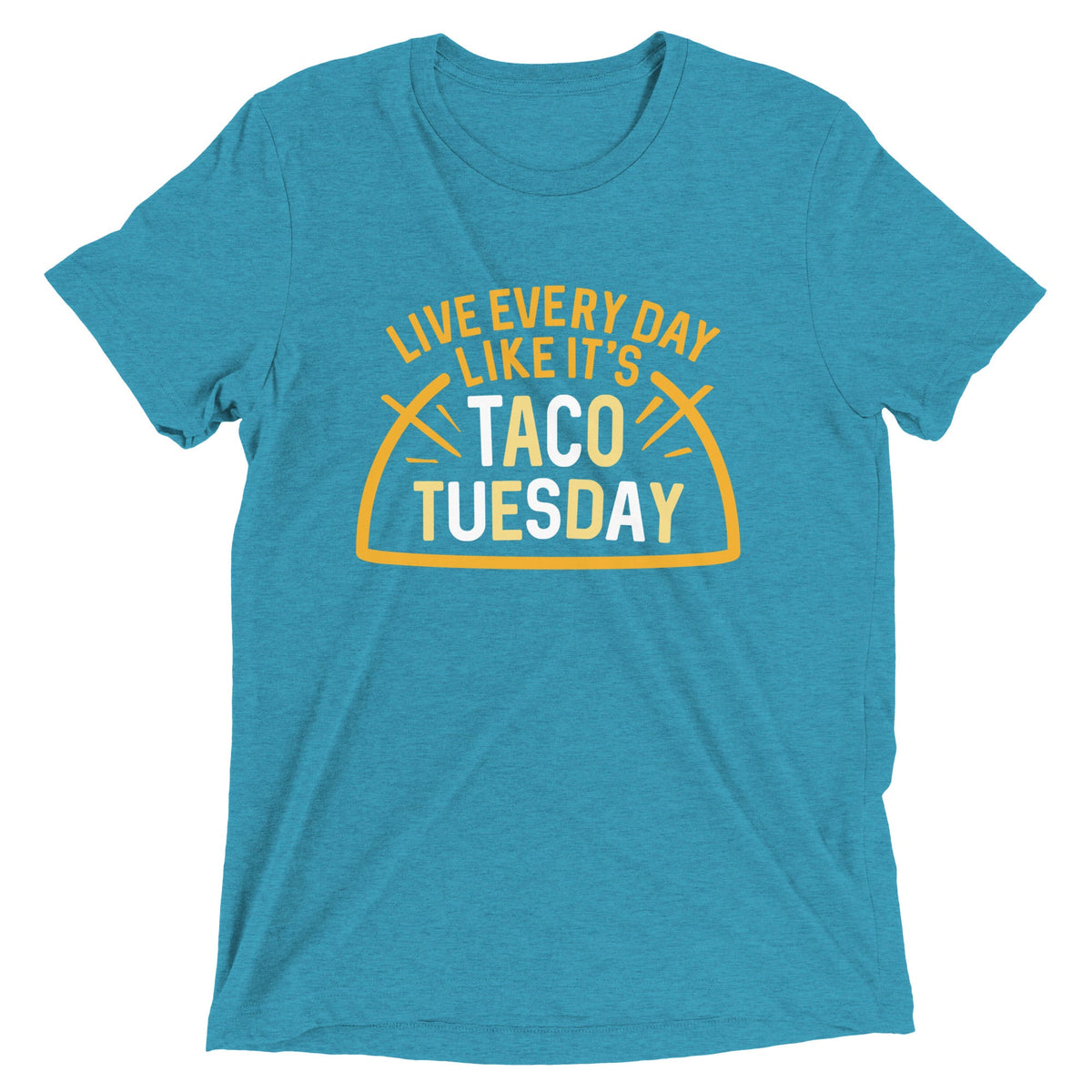 Taco Tuesday Men's Tri-Blend Tee product image 6