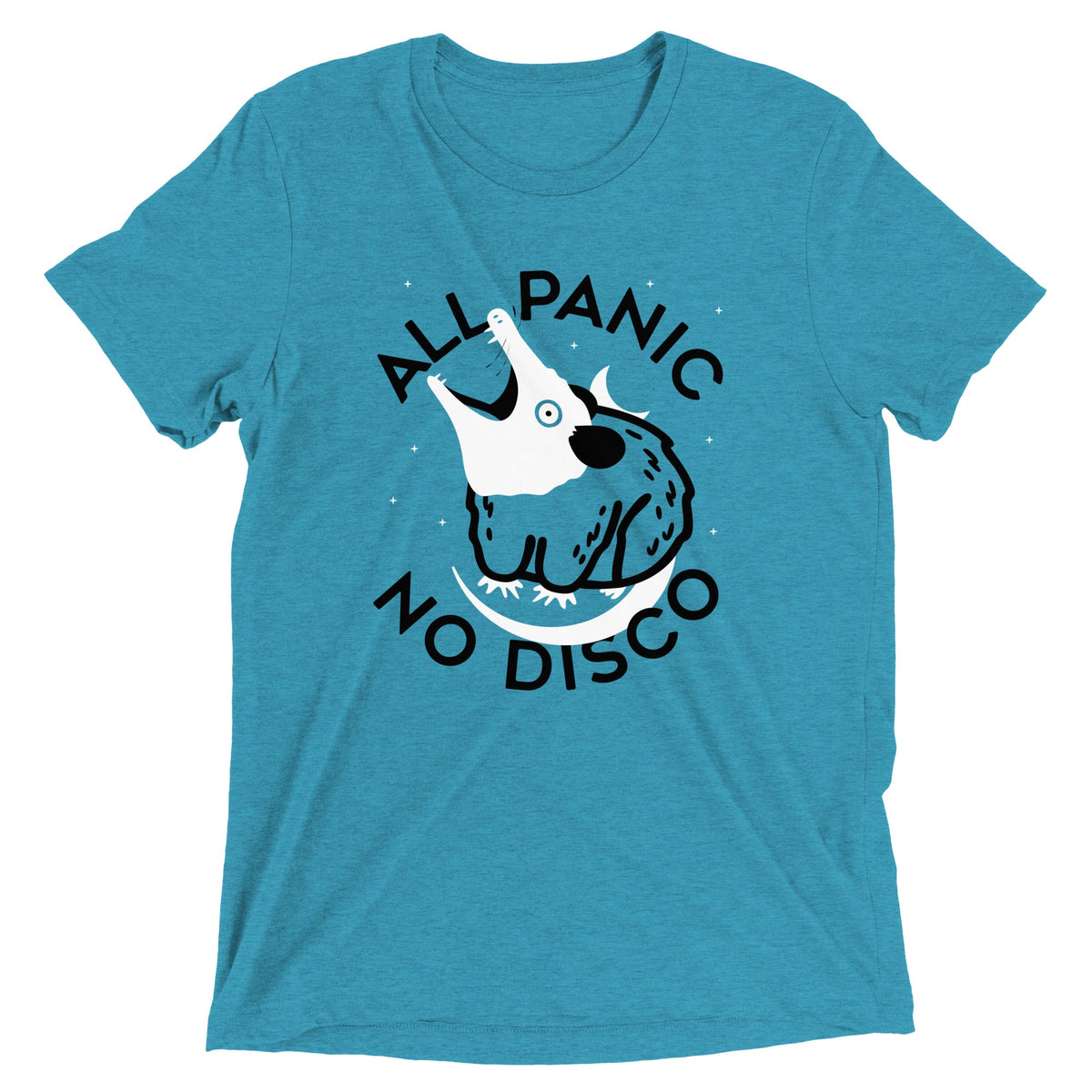 All Panic No Disco Men's Tri-Blend Tee product image 3