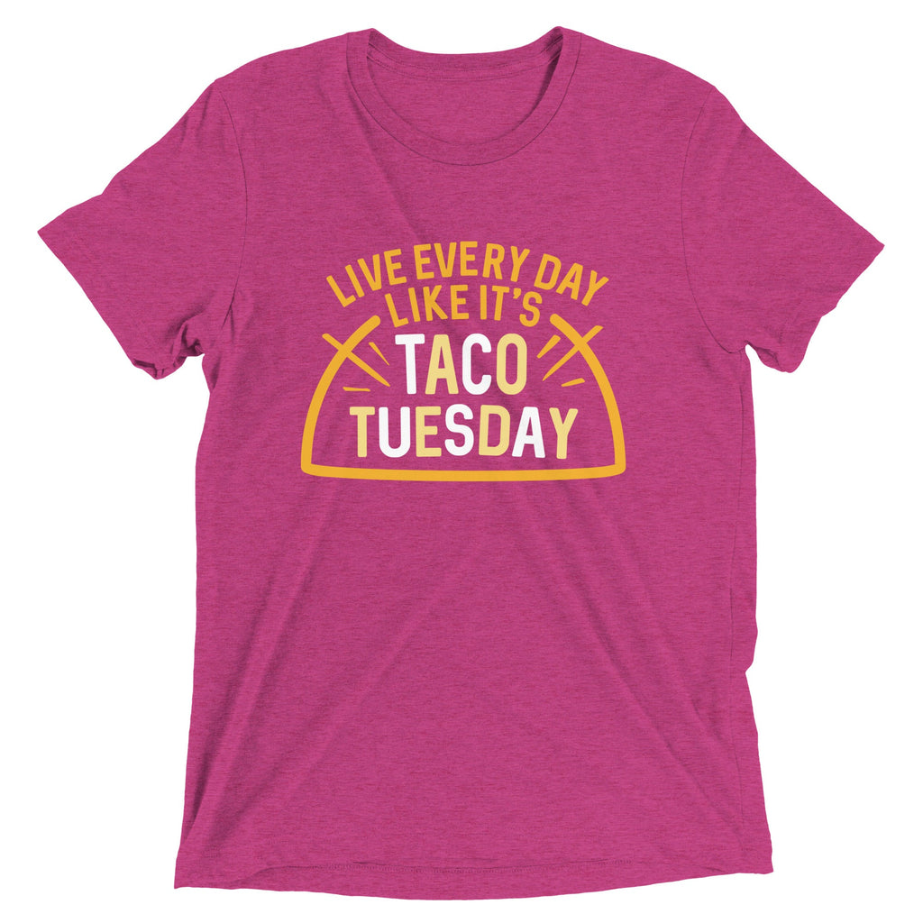 Taco Tuesday Men's Tri-Blend Tee product image 5
