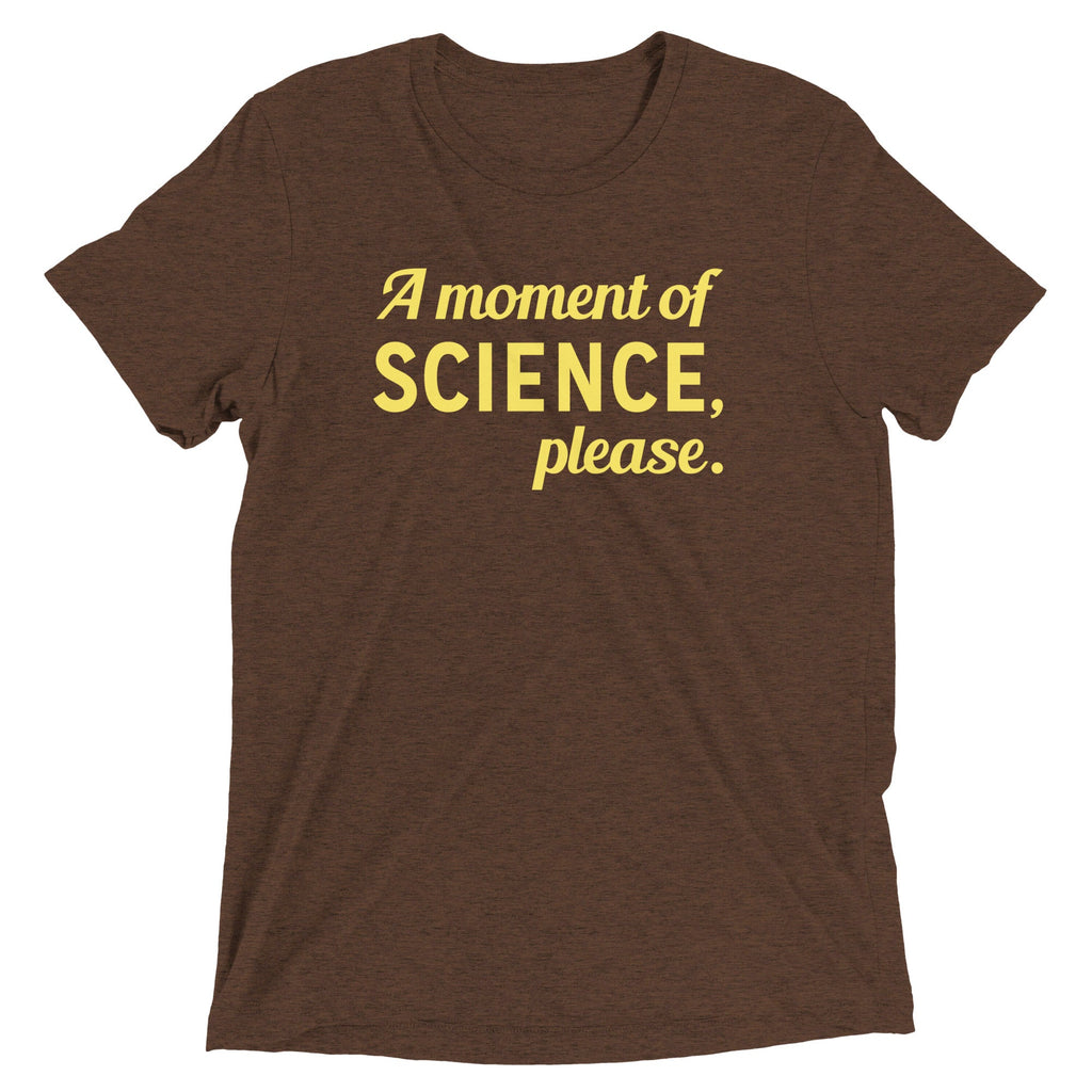 A Moment of Science, Please Men's Tri-Blend Tee product image 3