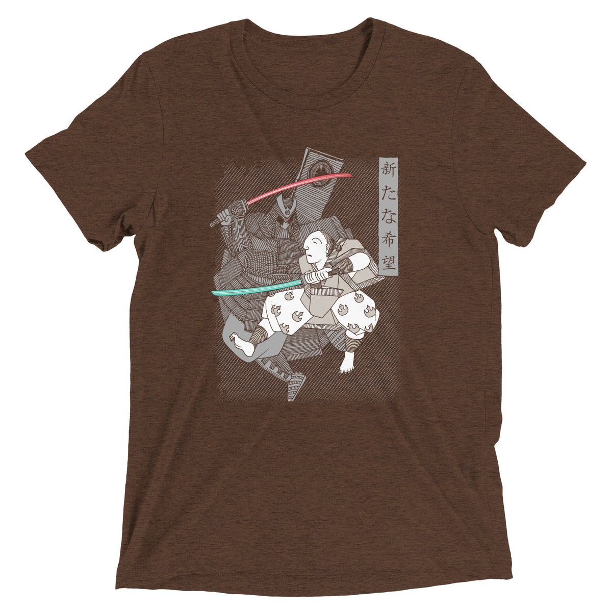 Light Katana Men's Tri-Blend Tee product image 3