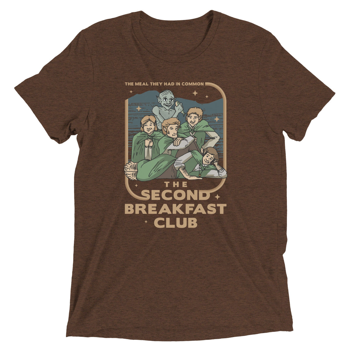 The Second Breakfast Club Men's Tri-Blend Tee product image 4