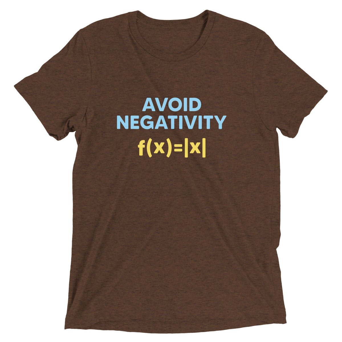 Avoid Negativity Men's Tri-Blend Tee product image 3