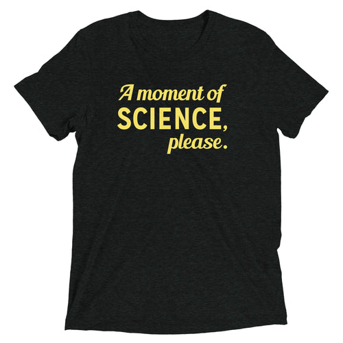 A Moment of Science, Please Men's Tri-Blend Tee product image 2