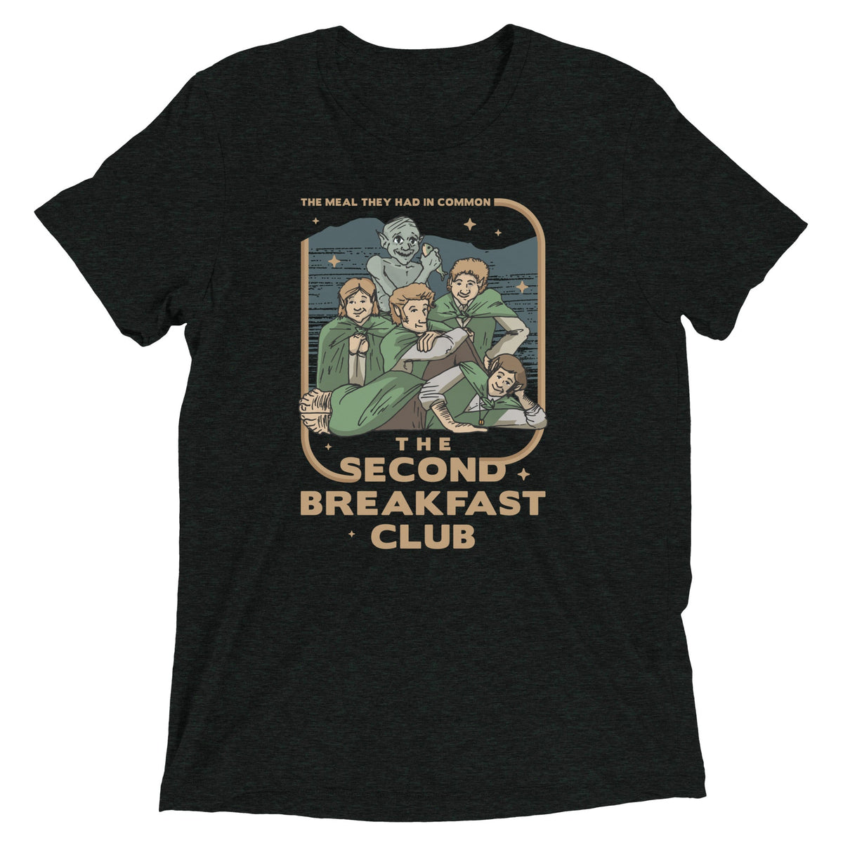 The Second Breakfast Club Men's Tri-Blend Tee product image 2