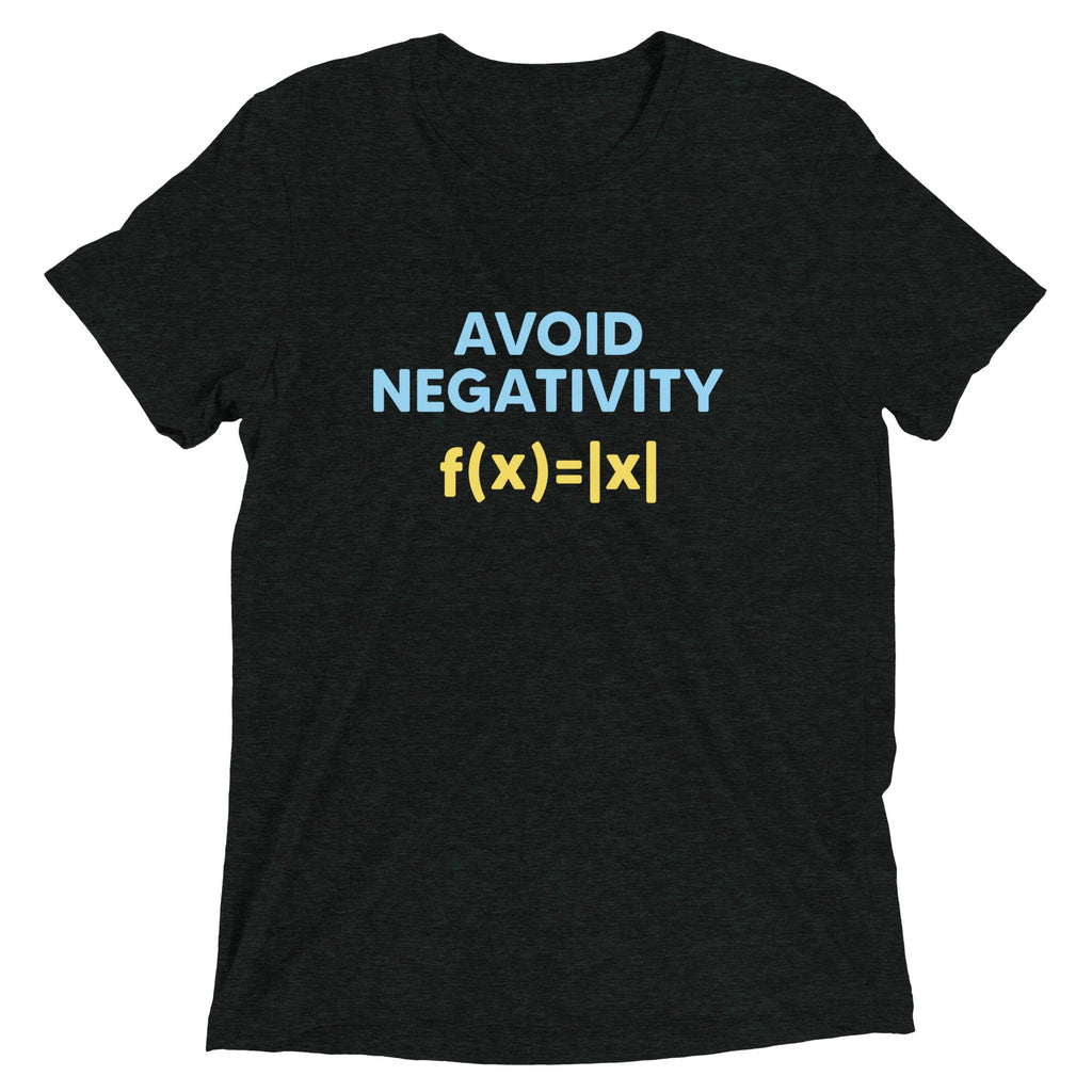 Avoid Negativity Men's Tri-Blend Tee product image 1