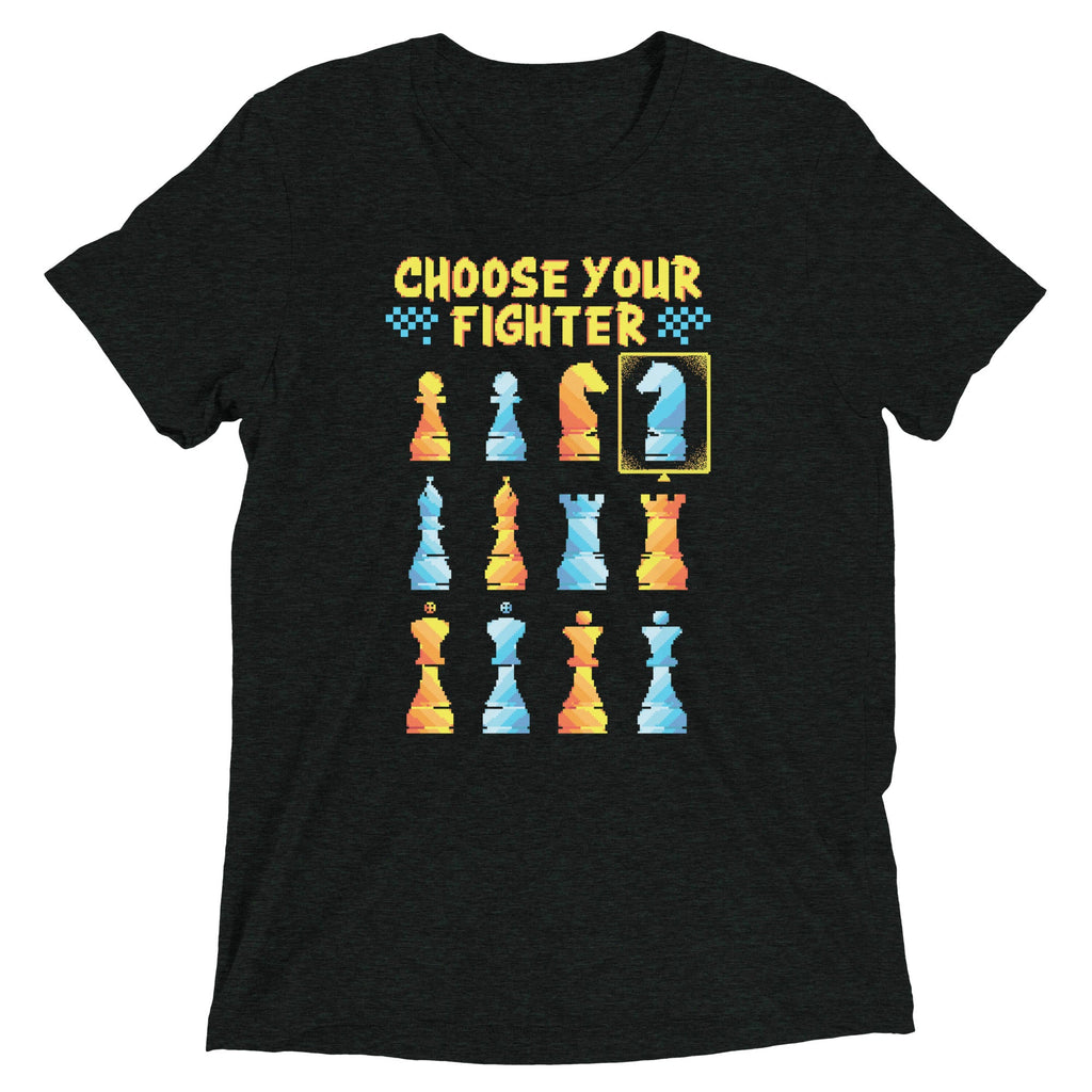 Choose Your Fighter Men's Tri-Blend Tee product image 2