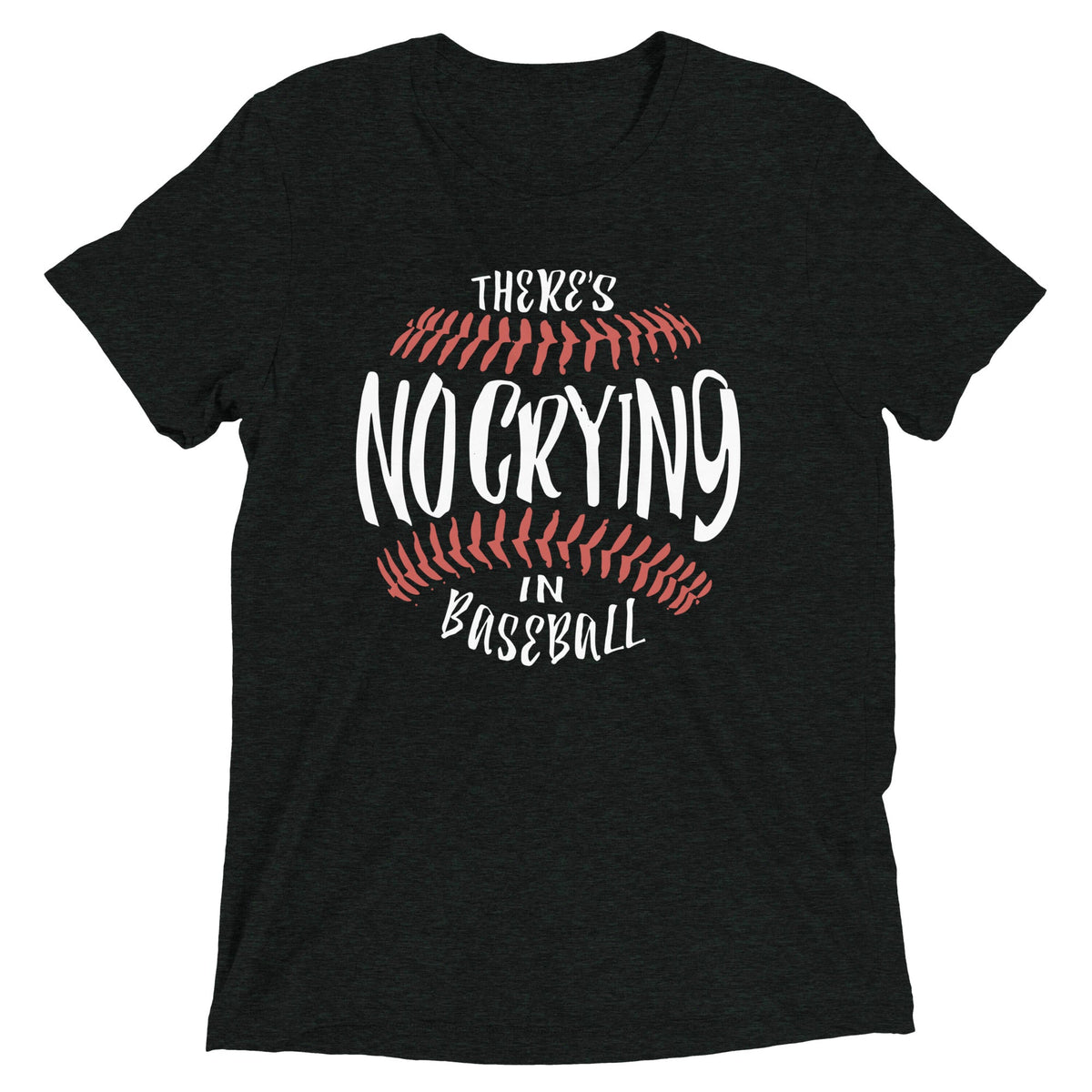 There's No Crying In Baseball Men's Tri-Blend Tee product image 2