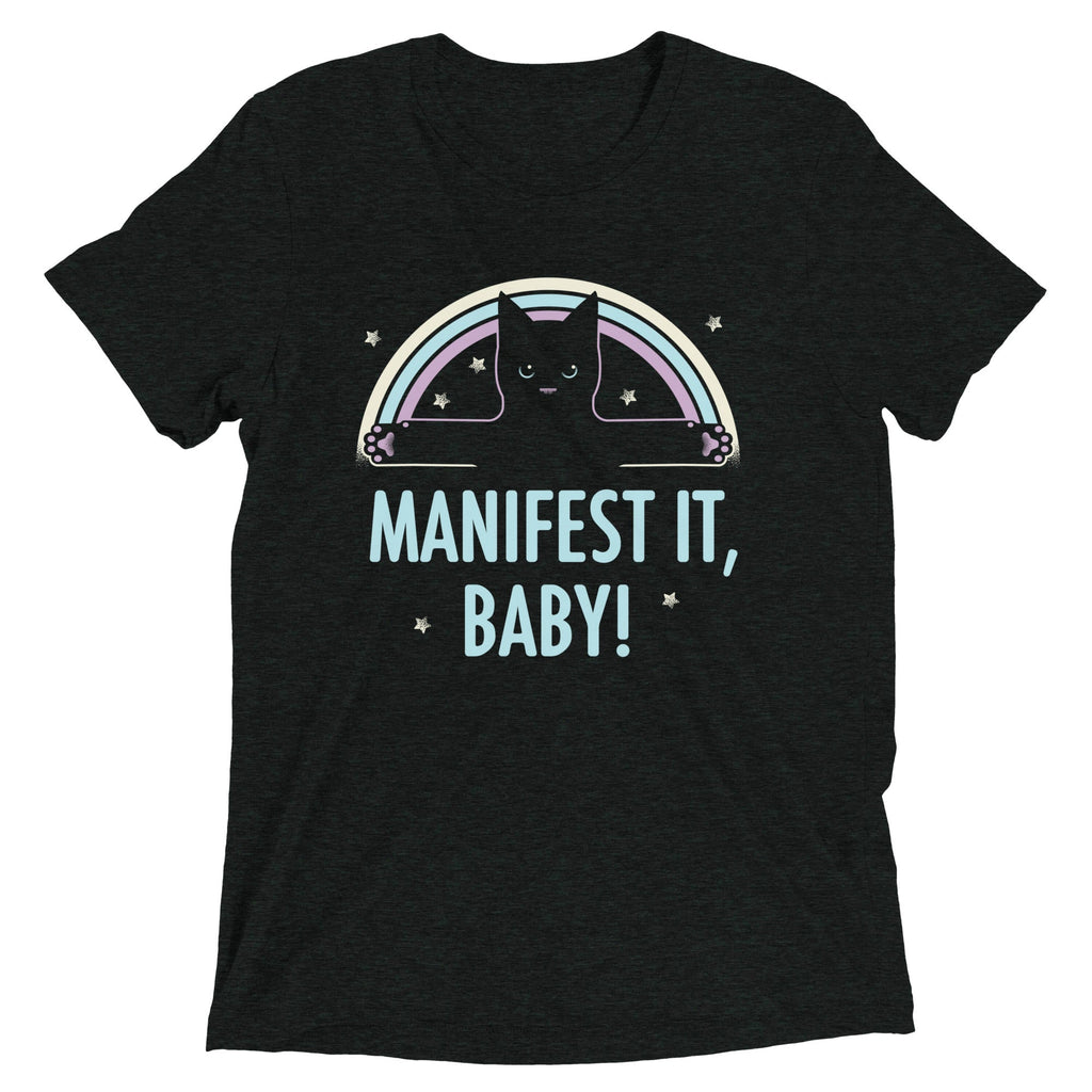 Manifest It, Baby! Men's Tri-Blend Tee product image 2