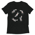 Raccoons In Space Men's Tri-Blend Tee product image 1