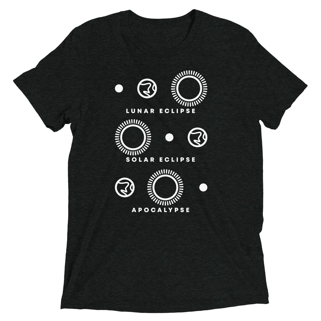 Lunar Eclipse Solar Apocalypse Men's Tri-Blend Tee product image 2