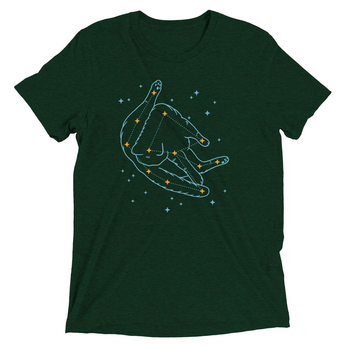 Catstellation Men's Tri-Blend Tee product image 3