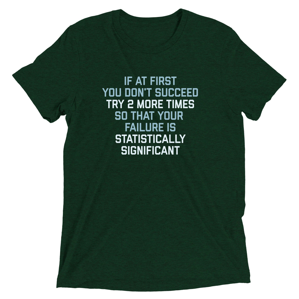 Try 2 More Times So That Your Failure Is Statistically product image 3