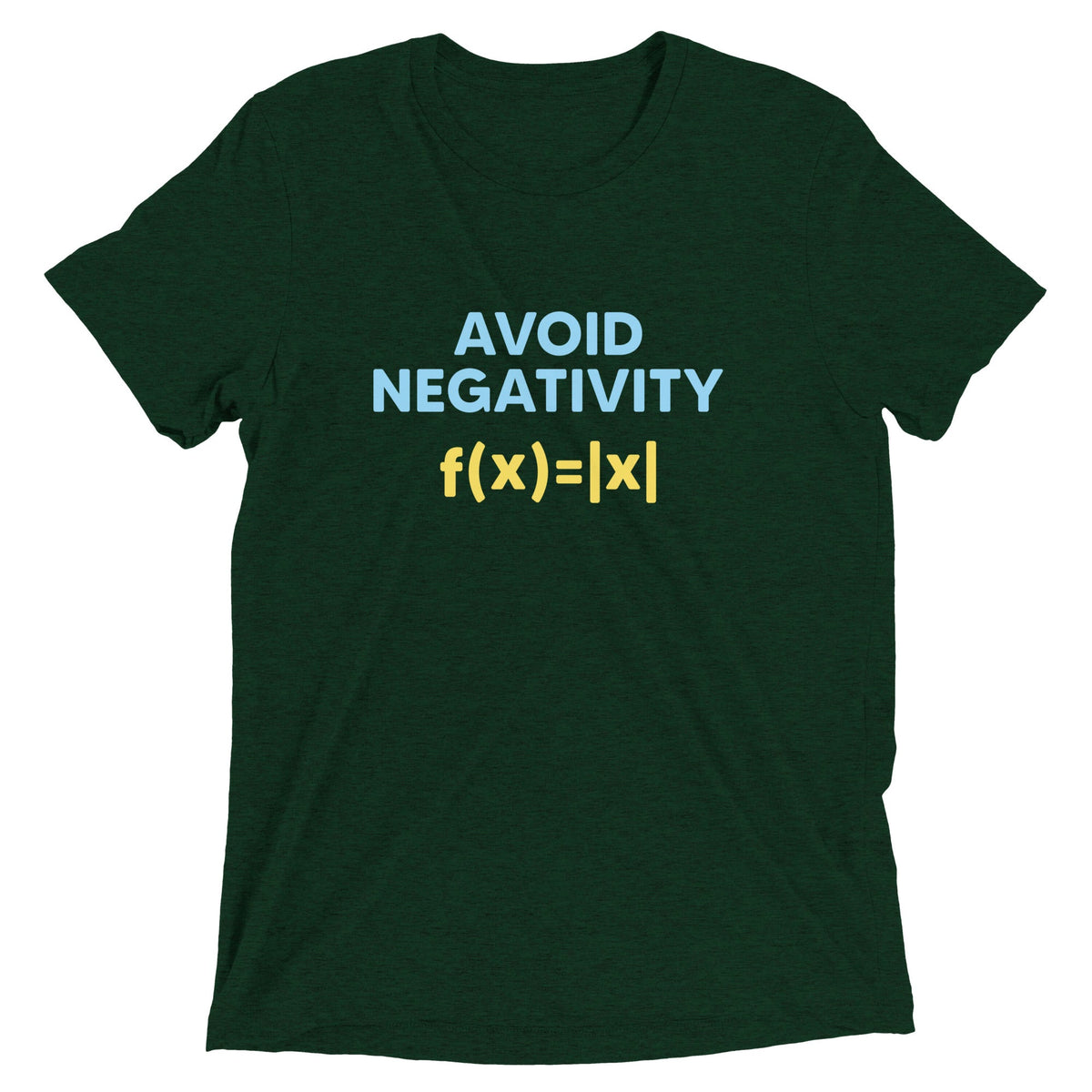 Avoid Negativity Men's Tri-Blend Tee product image 2