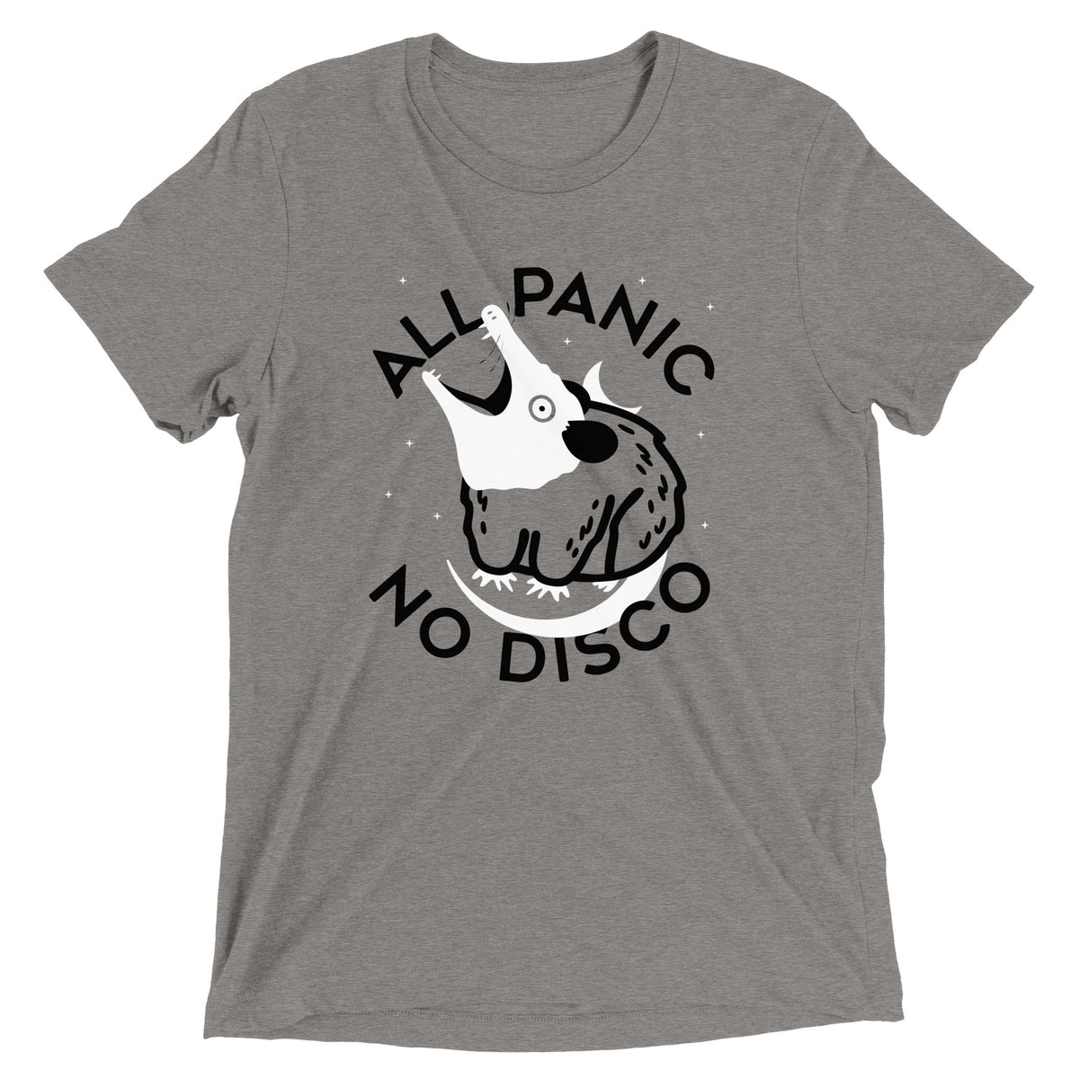 All Panic No Disco Men's Tri-Blend Tee product image 1
